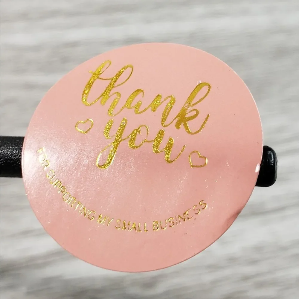 8/$20 100ct Thank You Stickers Round 1